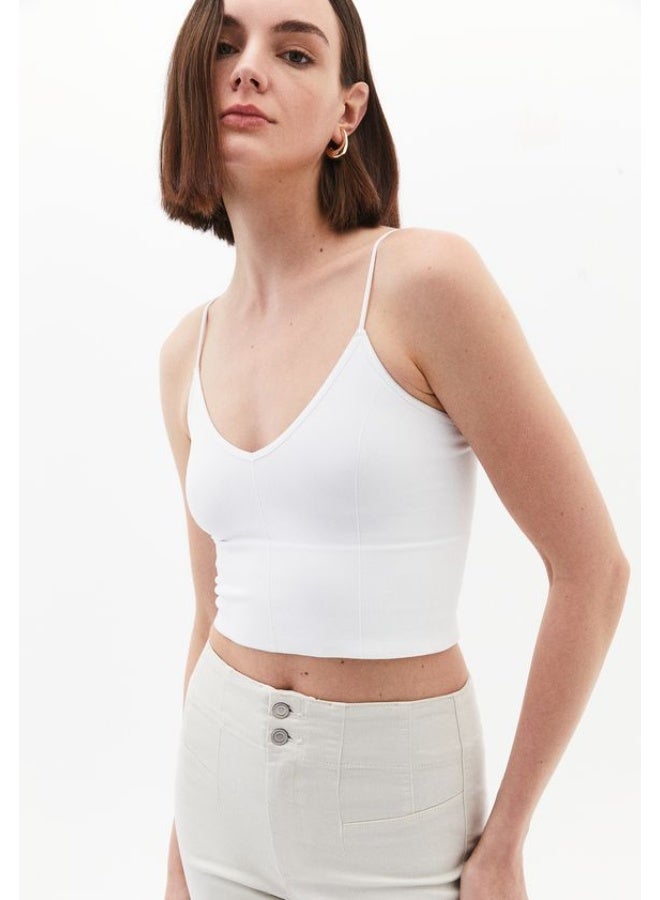 OXXO Crop Singlet with Thin Straps - Image 2